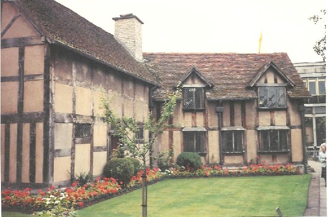 Shakespeares Geburtshaus in Stratford